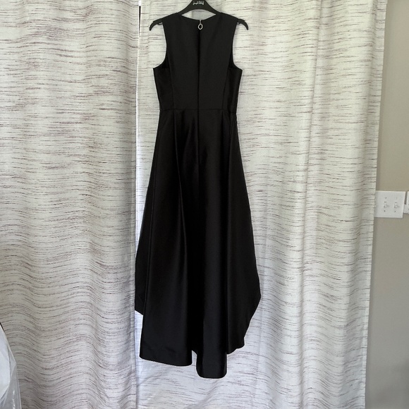 Joseph Ribkoff Woven Trill Fit and Flare Gown, Black, Size 4, NWT